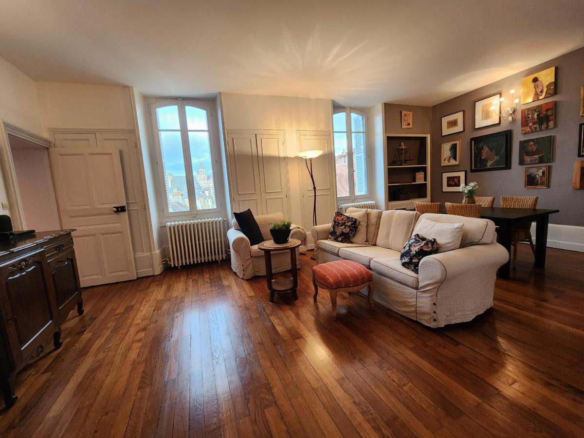 Apartment Bonnard - Best View In Dijon 90 Sqm Airconditioned Apart Экстерьер фото